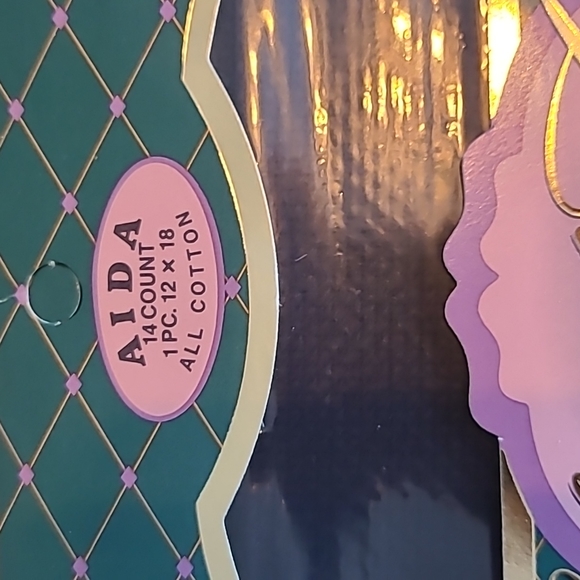 Bundle of cross stitch fabrics, 4 count, 12 x 18" - Picture 5 of 11